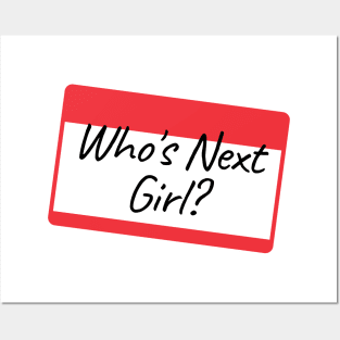 Who's Next Girl? Posters and Art